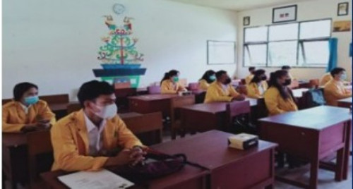 SMA Negeri 5 Palangka Raya Terima 12 Mahasiswa PPL dari FKIP UPR