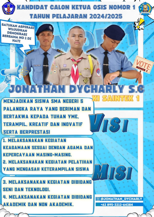 Kandidat Pengurus OSIS Periode 2024/2025