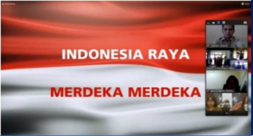 Upacara Virtual Meredam Rindu Pembelajaran Tatap Muka